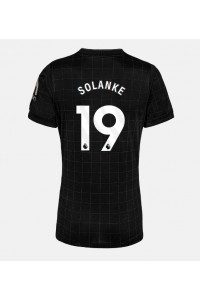Tottenham Hotspur Dominic Solanke #19 Jalkapallovaatteet Naisten Vieraspaita 2025-26 Lyhythihainen